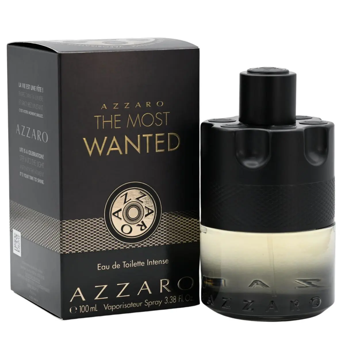 The Most Wanted by Azzaro Cologne For Men Edt Intense 3.3 / 3.4 oz