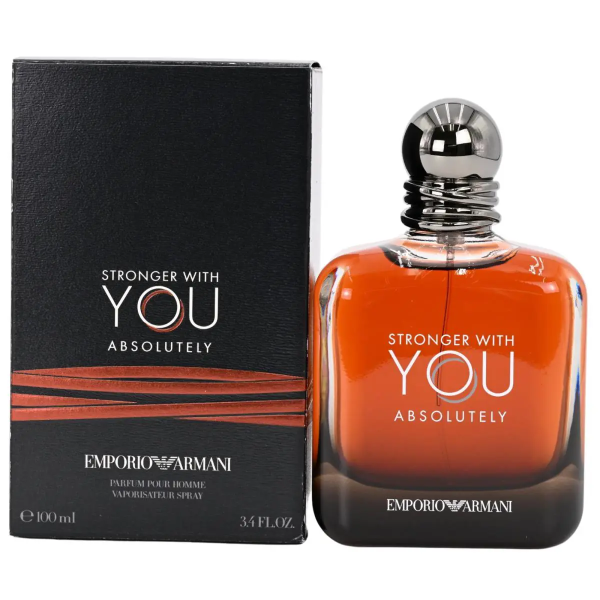 Stronger with You Absolutely by Giorgio Armani Men Edp 3.3 / 3.4 oz