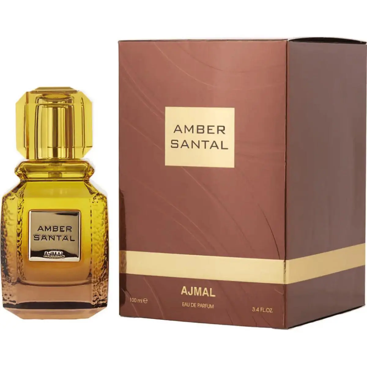 Amber Santal by Ajmal Perfume For Unisex Edp 3.3 / 3.4 oz