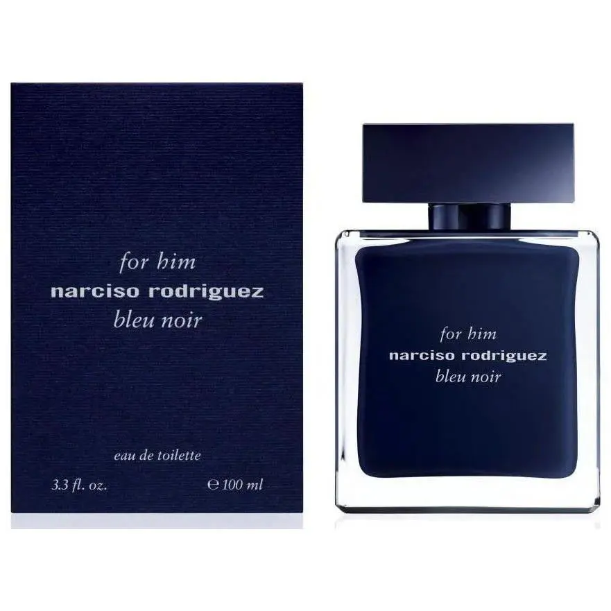 For Him Narciso Rodriguez Bleu Noir Cologne Edt 3.3 oz 3.4
