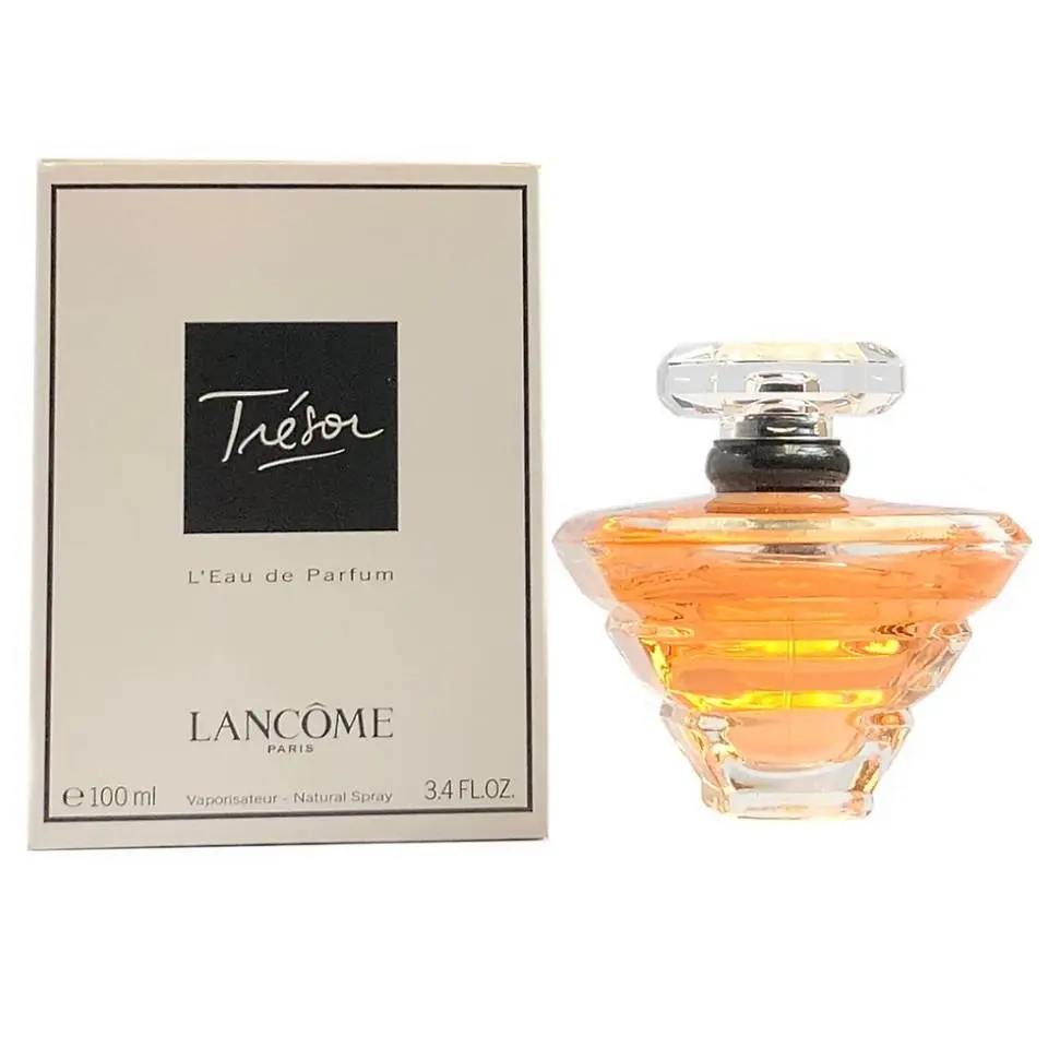 Lancome Tresor L`eau De Parfum 3.4 oz / 100 ml Spray White Box by Lancôme
