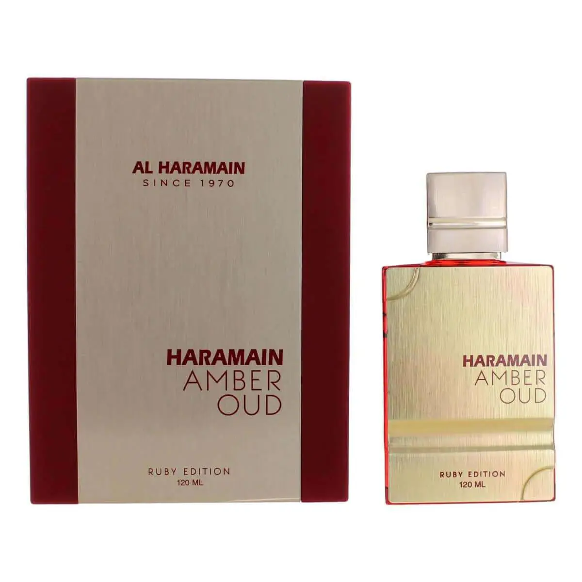 Amber Oud Rouge by Al Haramain For Unisex Edp 4 / 4.0 oz