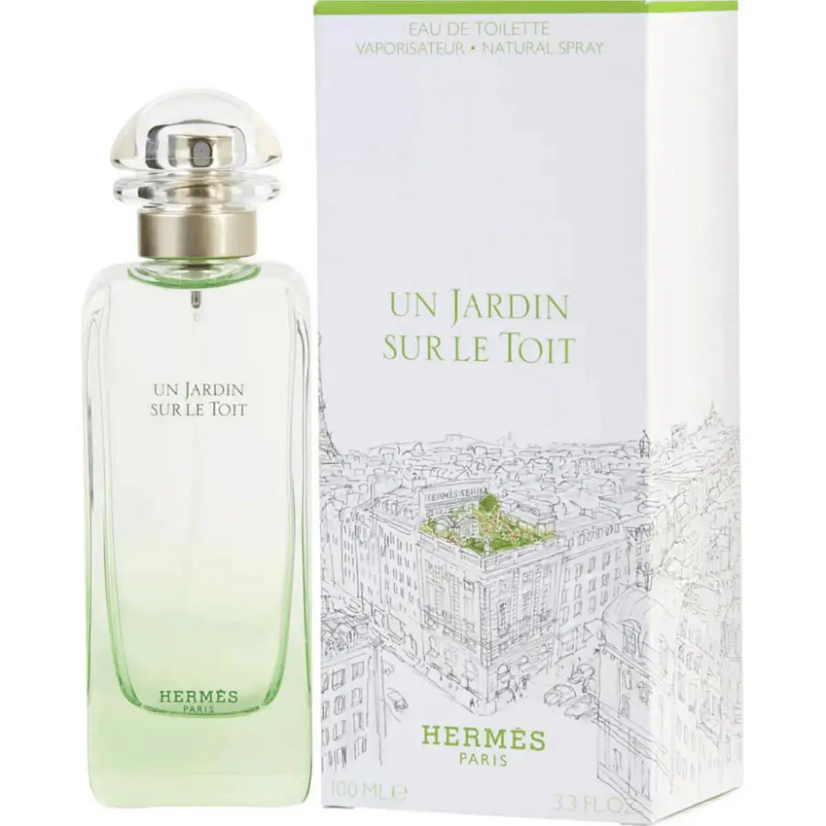 Un Jardin Sur Le Toit by Hermes For Women Edt 3.3 / 3.4 oz
