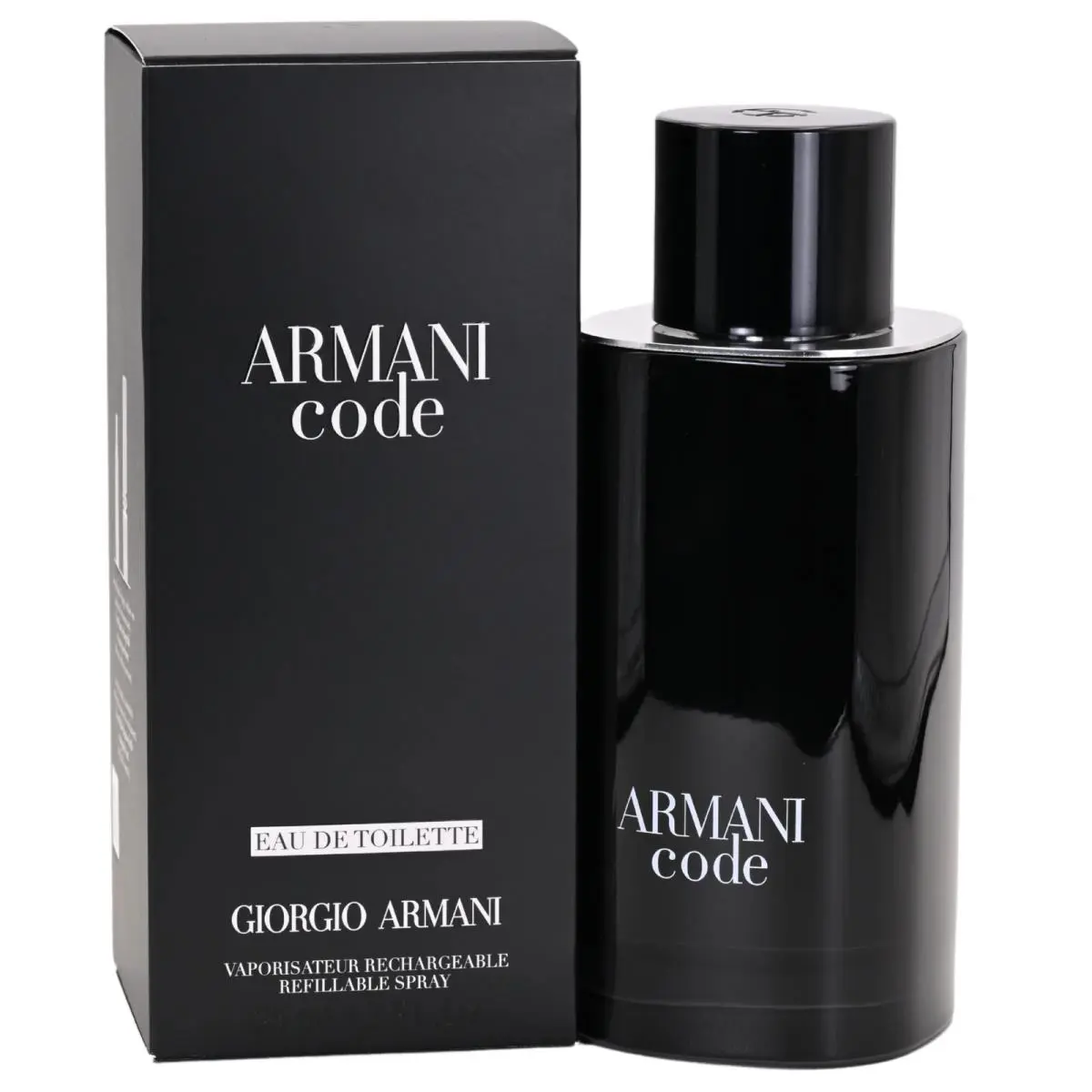 Armani Code Refillable by Giorgio Armani Cologne For Men Edt 4.2 oz