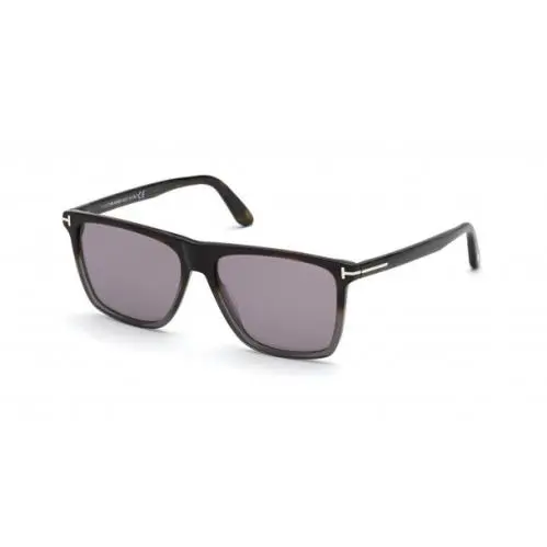 Fletcher FT 0832/S 55C Havana Grey Square Sunglasses 57mm by Tom Ford