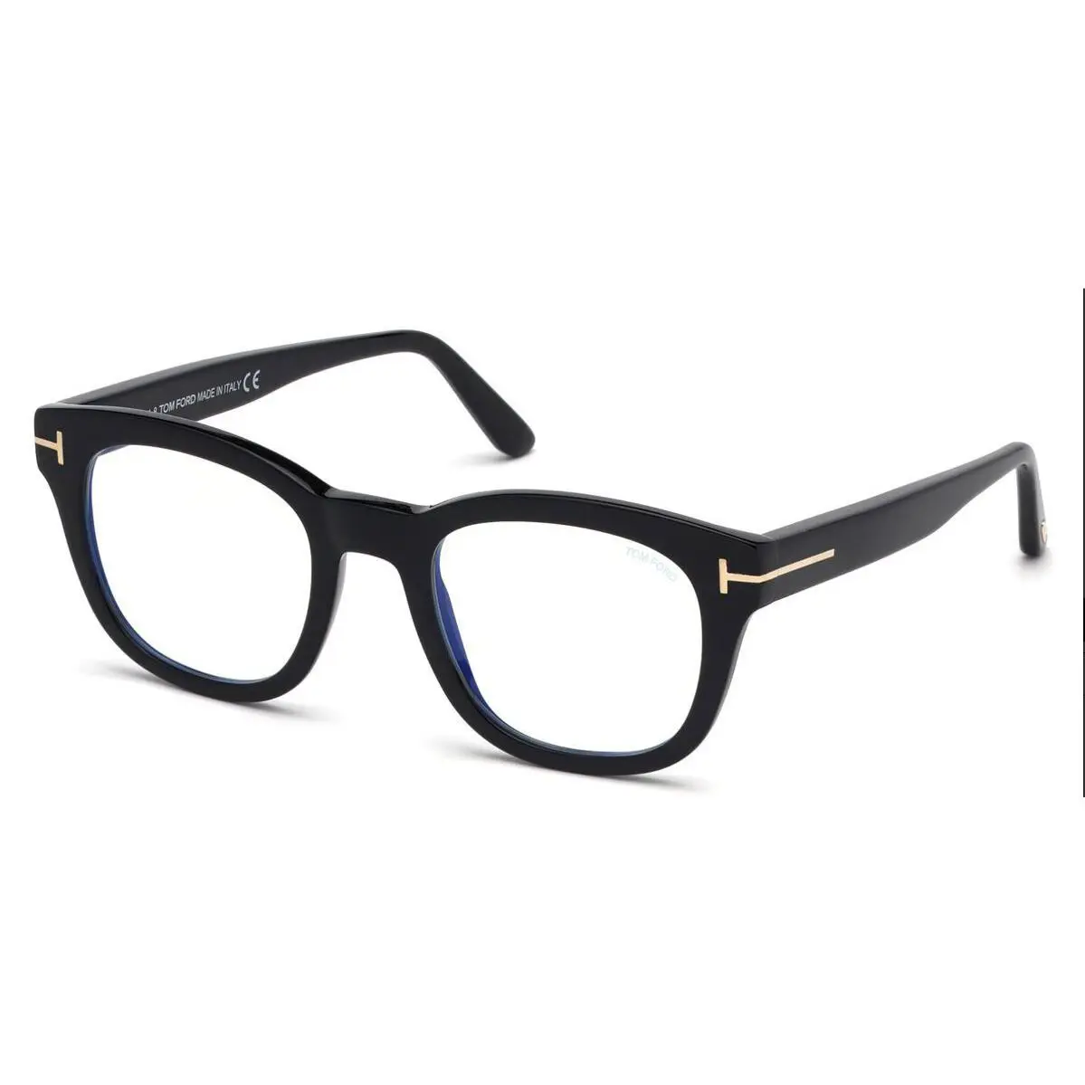 Tom Ford FT 5542-B Eyeglasses 001 Shiny Black Full Rim 50-22-145mm