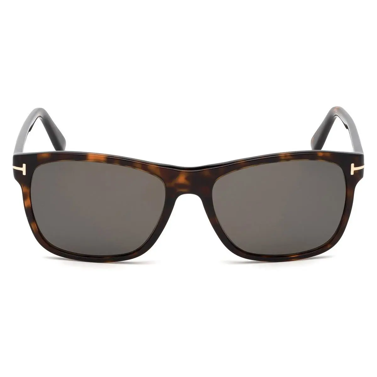 Tom Ford FT0698 Giulio Sunglasses Men Geometric 59mm - Frame: Brown, Lens: Gray
