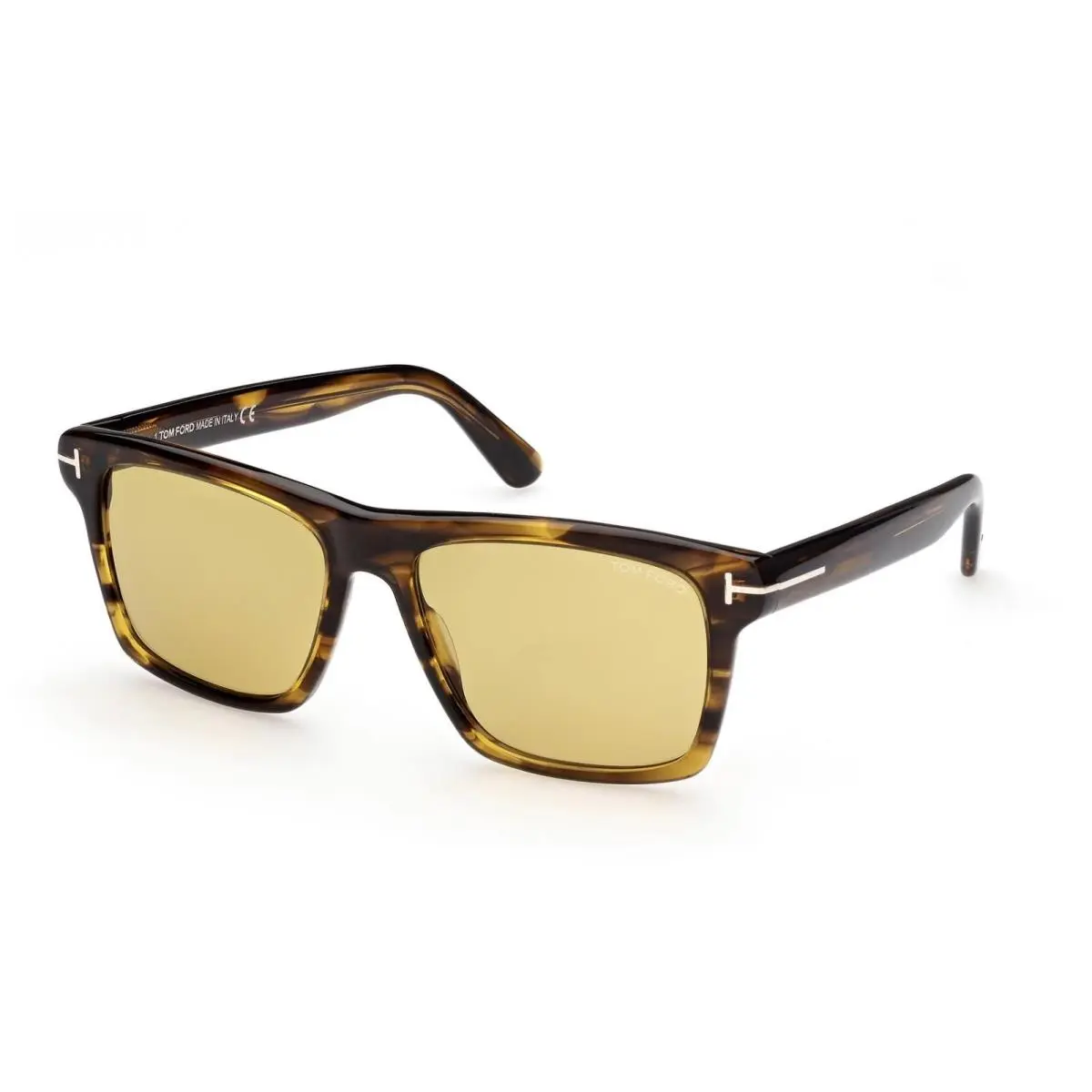 Tom Ford FT0906 55E Coloured Havana/brown Sunglasses 56-17-145