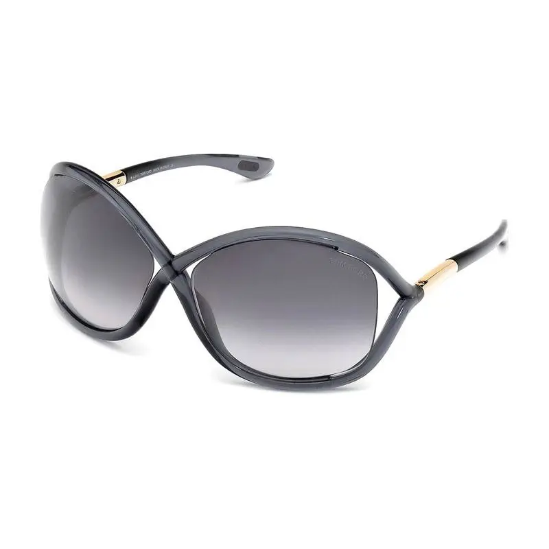 Tom Ford FT0009 0B5 Transparent Grey/gradient Smoke 64-14-110 Sunglasses - Frame: Transparent Grey, Lens: Gradient Smoke, code: 0B5