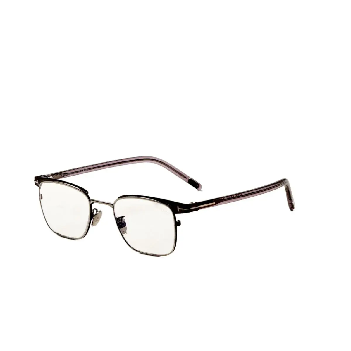 Tom Ford Men`s Fashion 49 mm Shiny Gunmetal Opticals FT5854-D-B-008-49