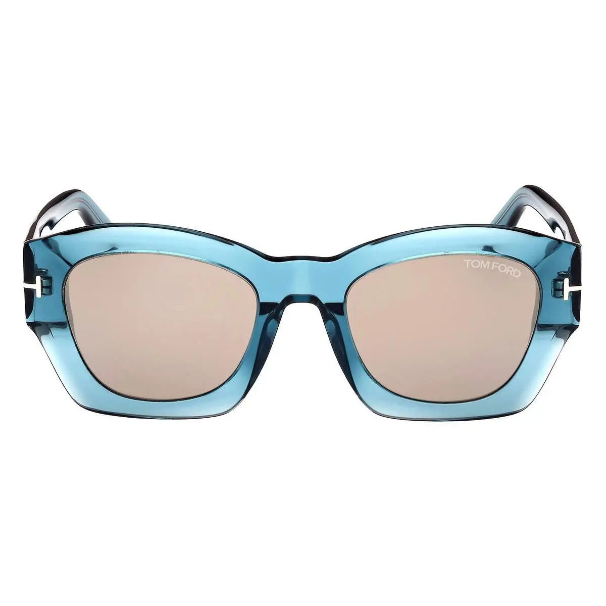 Tom Ford Guilliana FT1083 Sunglasses Female Shiny Blue 52mm