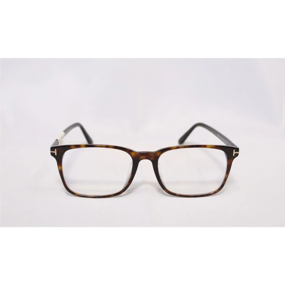 Tom Ford FT5735-B 052 Rectangular Dark Havana Demo Lens 56 mm Men`s Eyeglasses