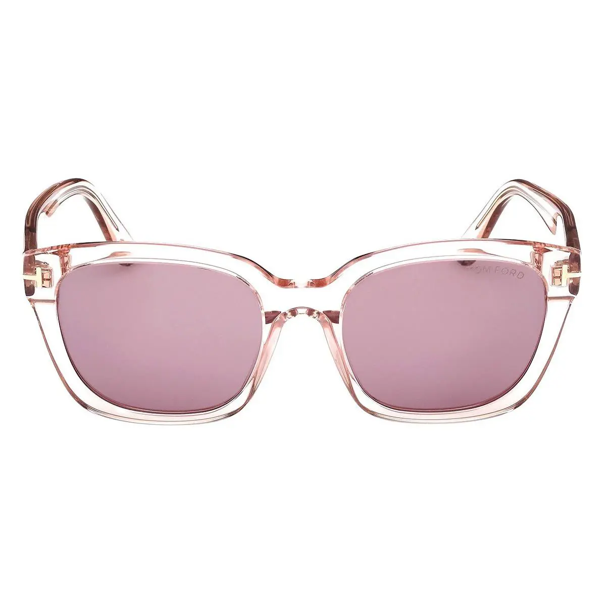 Tom Ford Haylay FT1216 Sunglasses Female Shiny Light Pink 53mm