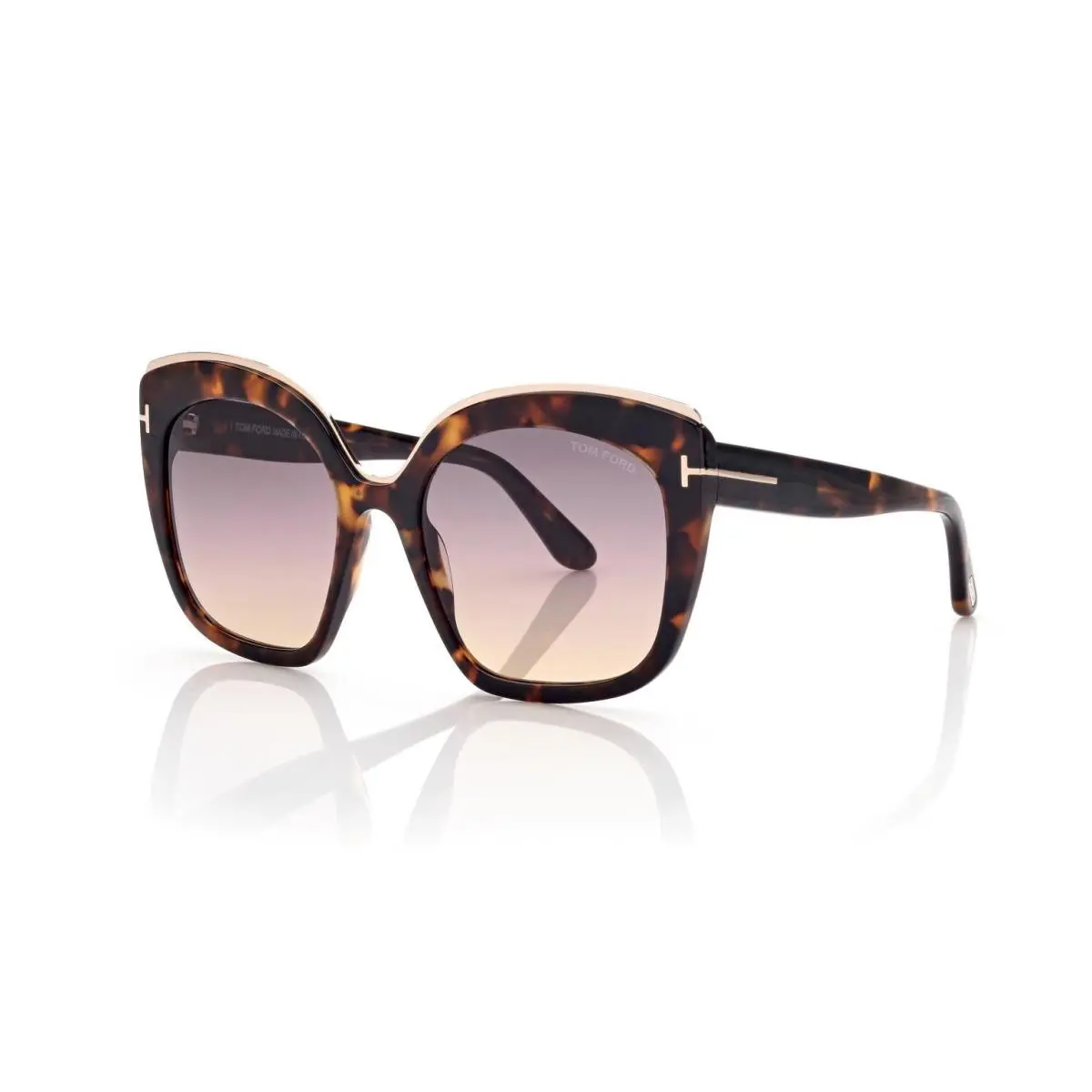 Tom Ford Chantalle FT TF944 55B Women`s Sunglasses Dark Havana