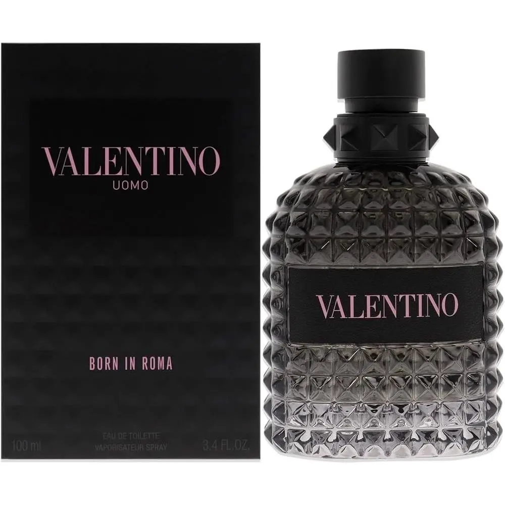 Valentino Born in Roma 3.3oz / 100ml Men`s Eau de Toilette - Unsealed