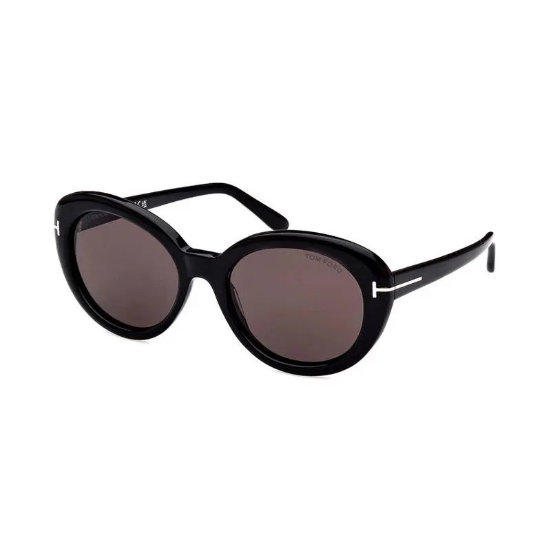 Tom Ford FT1009 01А Shiny Black/smoke 55-19-140 Sunglasses