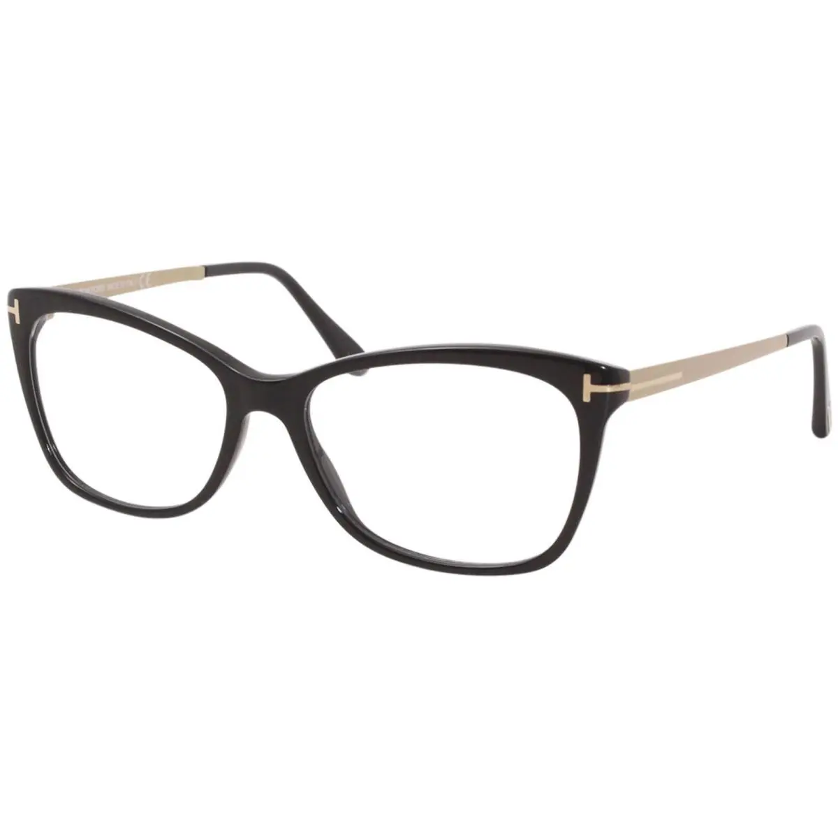 Tom Ford FT5353 045 Eyeglasses Frame Women`s Brown Full Rim Cat Eye 52mm