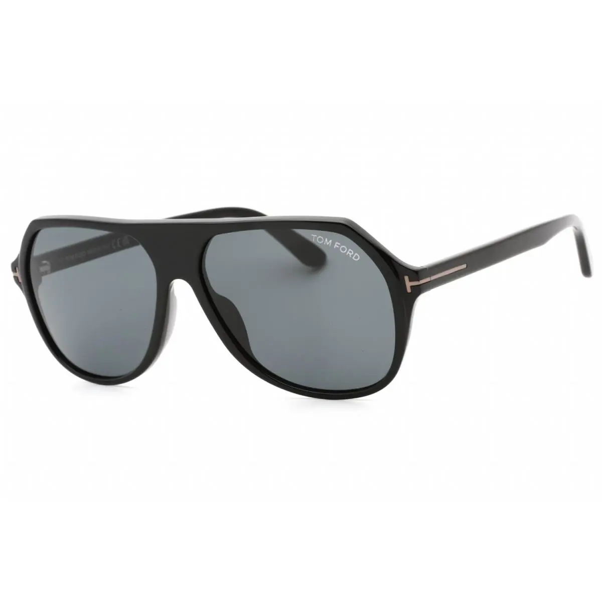 Tom Ford Hayes FT0934-N 01A Sunglasses Black Frame Smoke Lenses 59mm - Frame: Black, Lens: Smoke