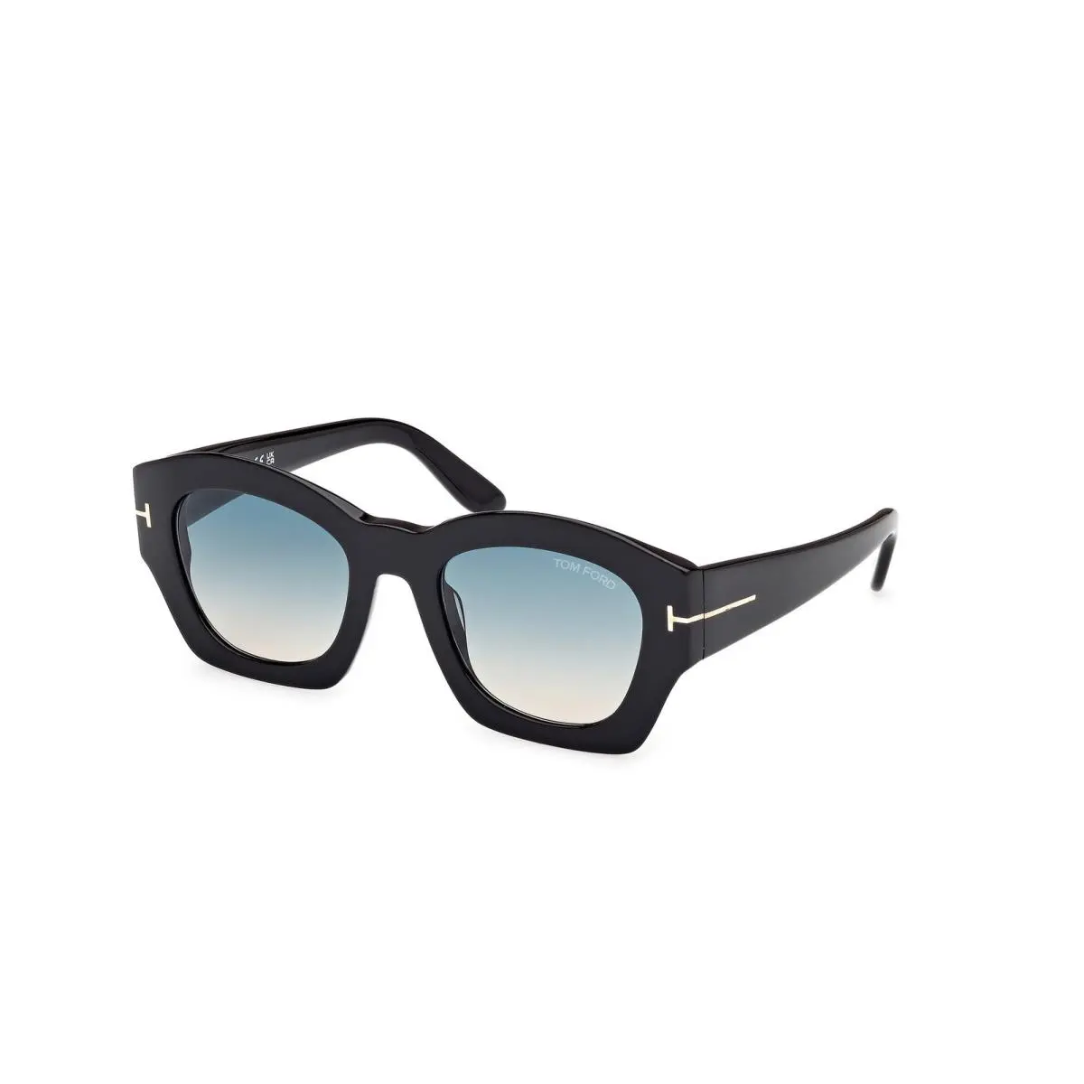 FT1083 Shiny Black Shiny Black 01P Sunglasses by Tom Ford