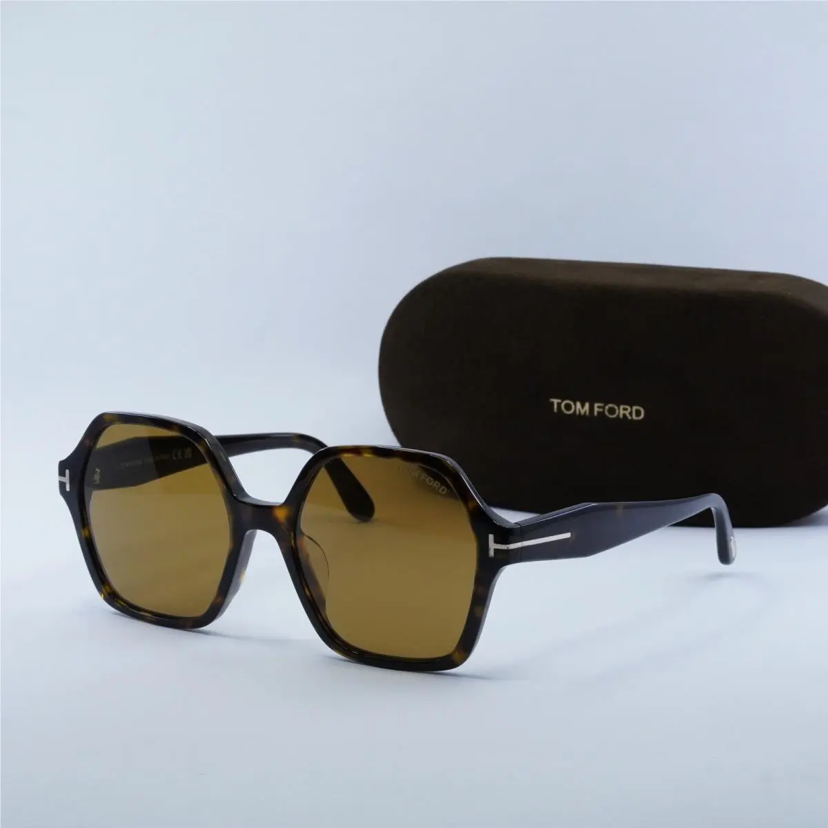 Tom Ford FT1032 52E Dark Havana/brown 56-19-140 Sunglasses