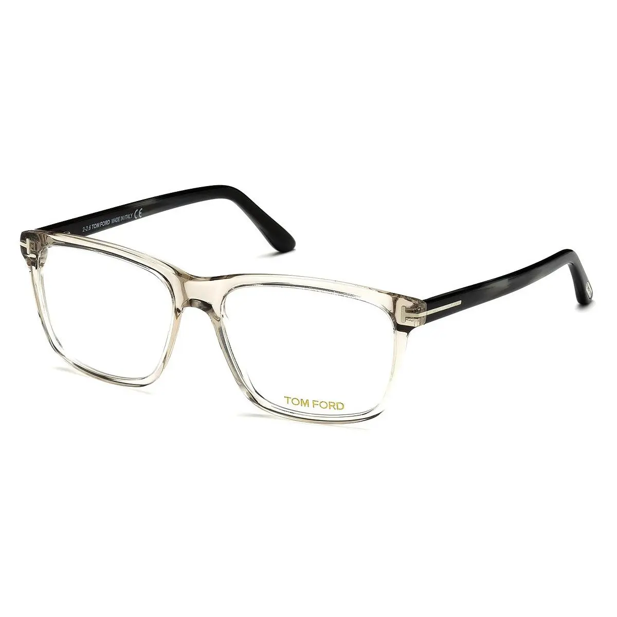 Tom Ford Men Geometric Eyeglasses FT5479-B 020 Grey 56mm