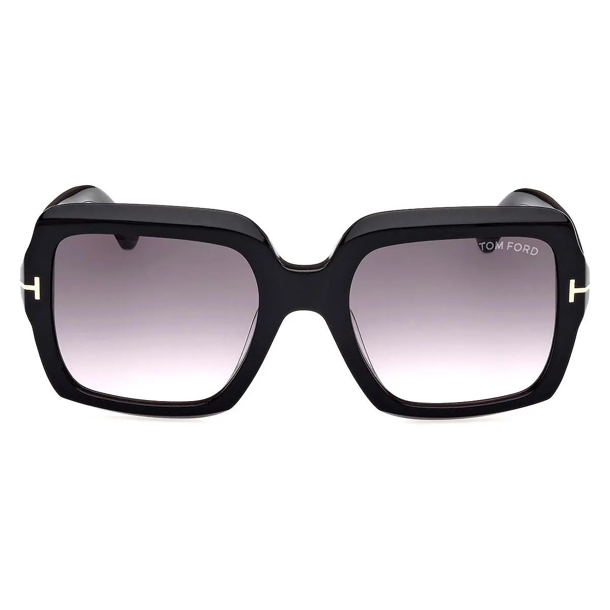 Tom Ford FT1082 Kaya Sunglasses Women Shiny Black 54mm
