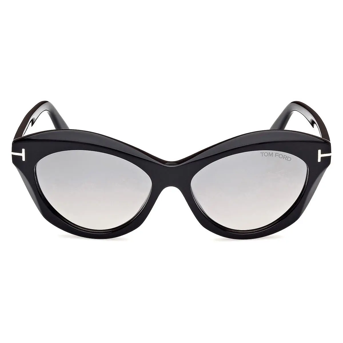 Tom Ford FT1111 Toni Sunglasses Women Shiny Black 55mm