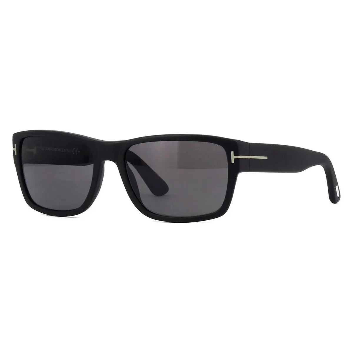 Tom Ford Men Geometric Sunglasses FT0445 Mason 02D Matte Black /smoke 58mm - Frame: Black, Lens: Gray