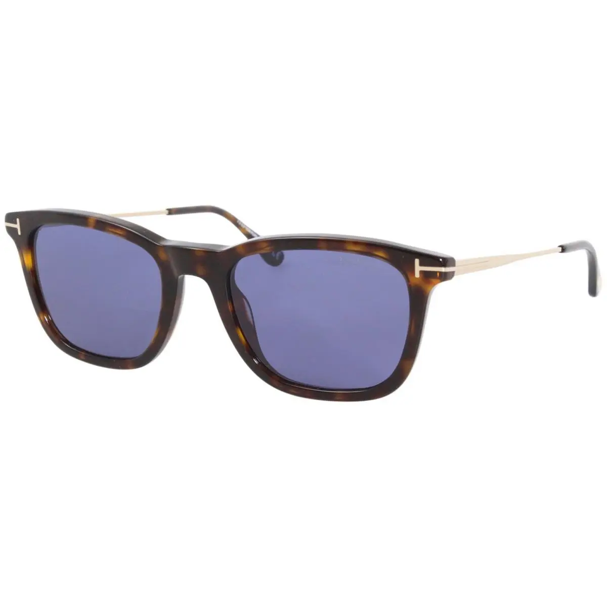 Tom Ford Arnaud-02 FT0625 52V Sunglasses Men`s Dark Havana/rose Gold/blue 53mm