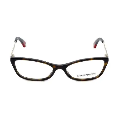 Emporio Armani Designer Reading Glasses EA3014-5026-52 in Havana Red 52mm