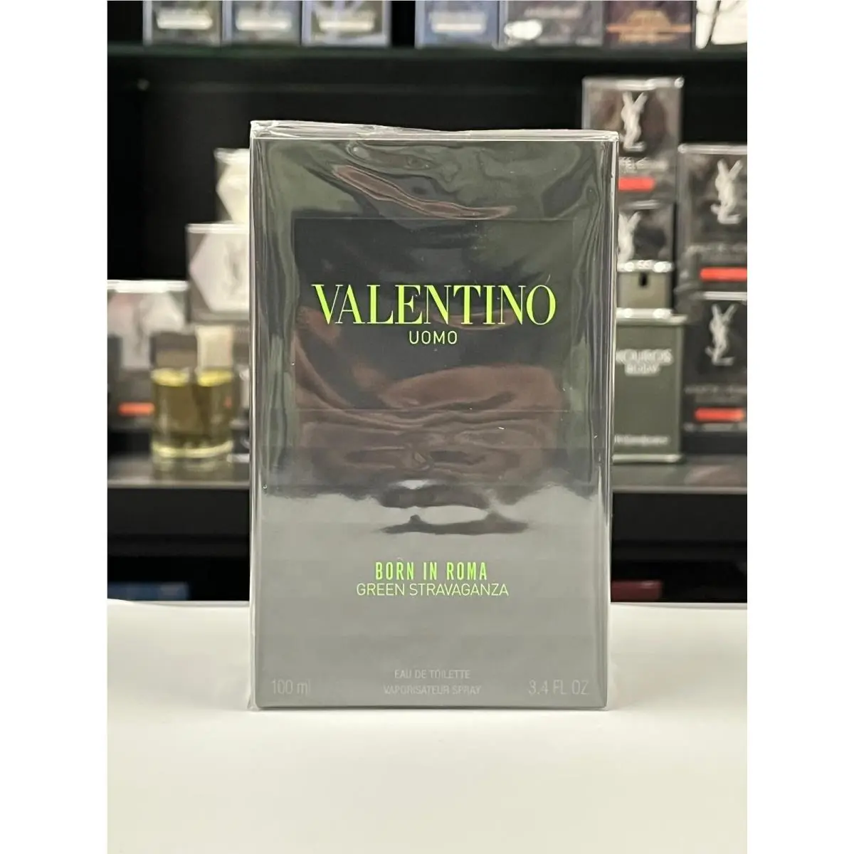 Valentino Uomo Born in Roma Green Stravaganza Edt For Men 3.4 Fl. Oz. / 100ml