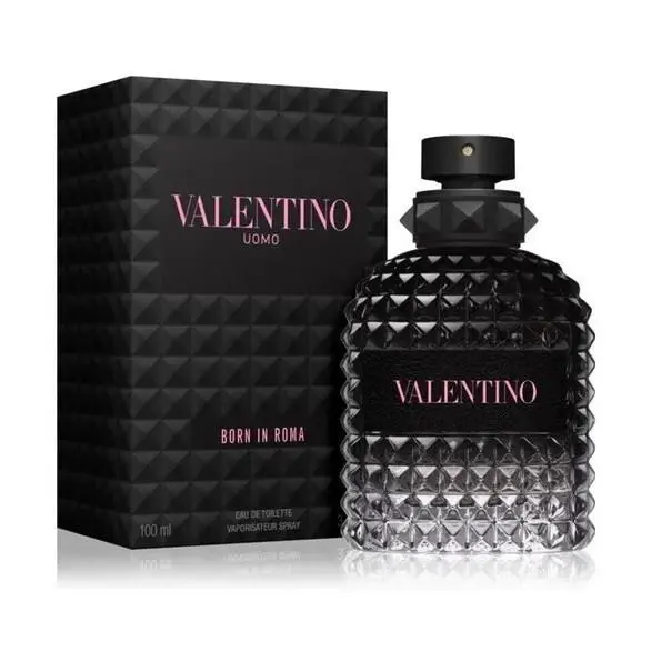Valentino Uomo Born IN Roma Men 3.4 oz 100 ml Eau De Toilette Spray