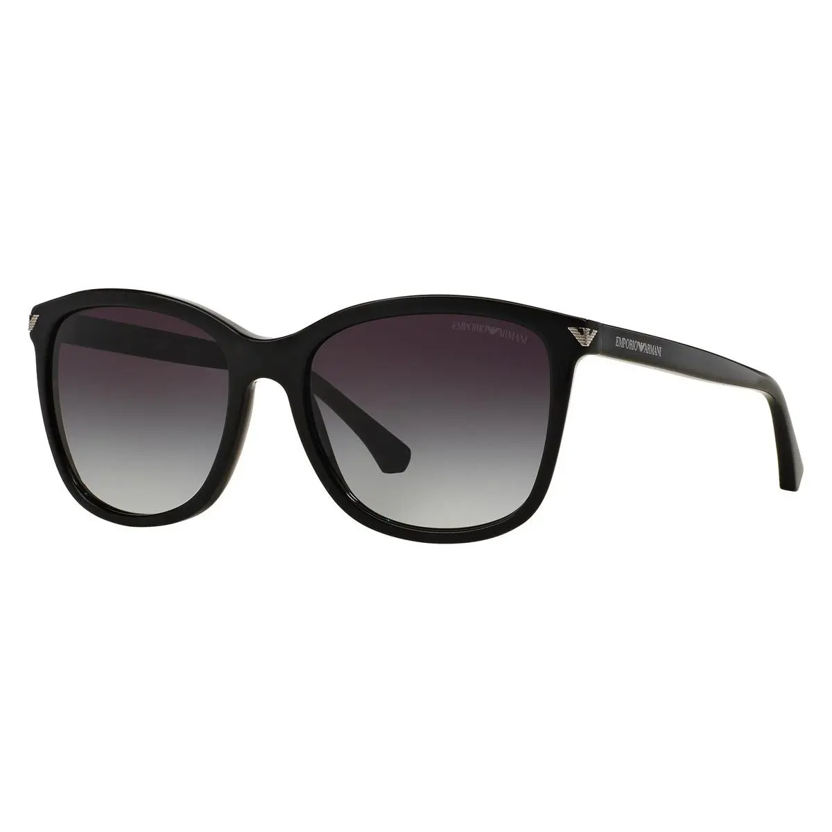 Emporio Armani Woman Sunglasses EA4060 50178G 56mm Black -gradient Grey Lens-new