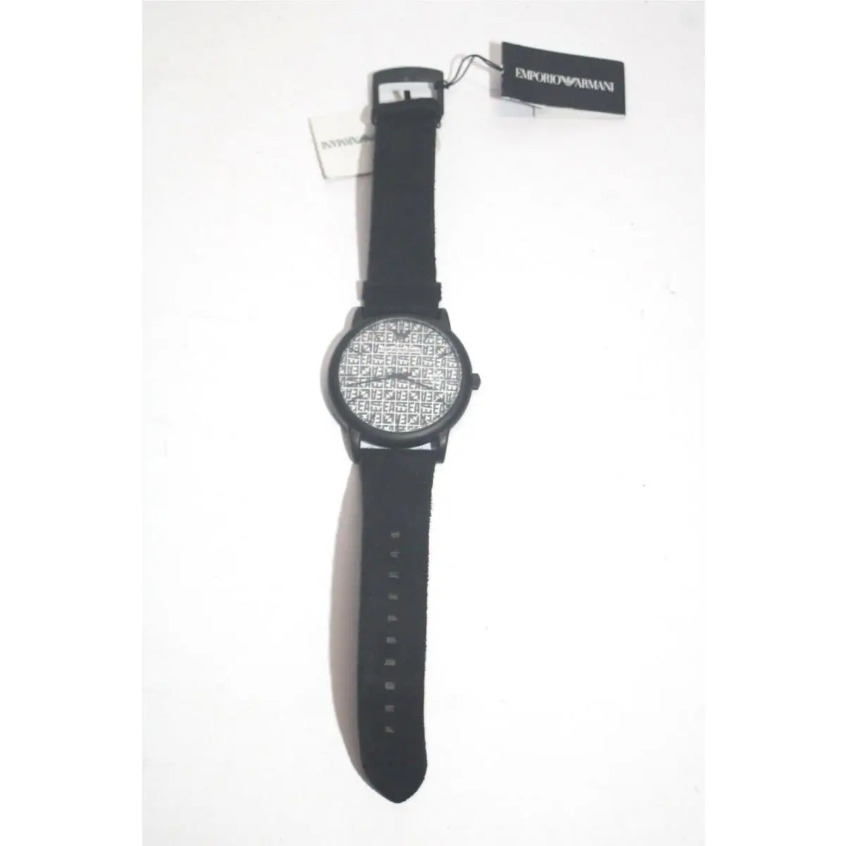 Emporio Armani Luigi Beta Black Gunmetal Grey Men`s AR11274 Watch