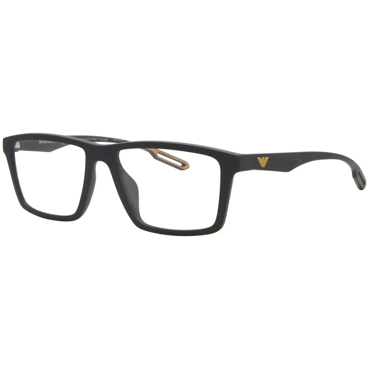 EA4189U 5058/1W Eyeglasses Frame Men`s Green Full Rim 55mm by Emporio Armani