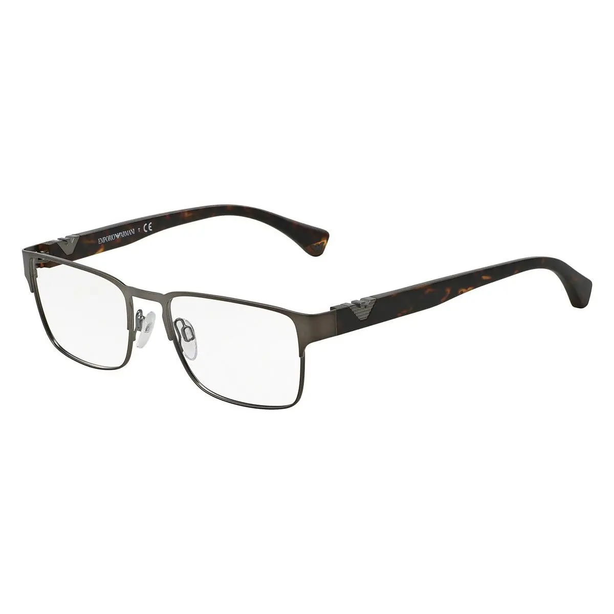Emporio Armani Square Man Eyeglasses `0EA1027 `3003 55mm `matte Gunmetal