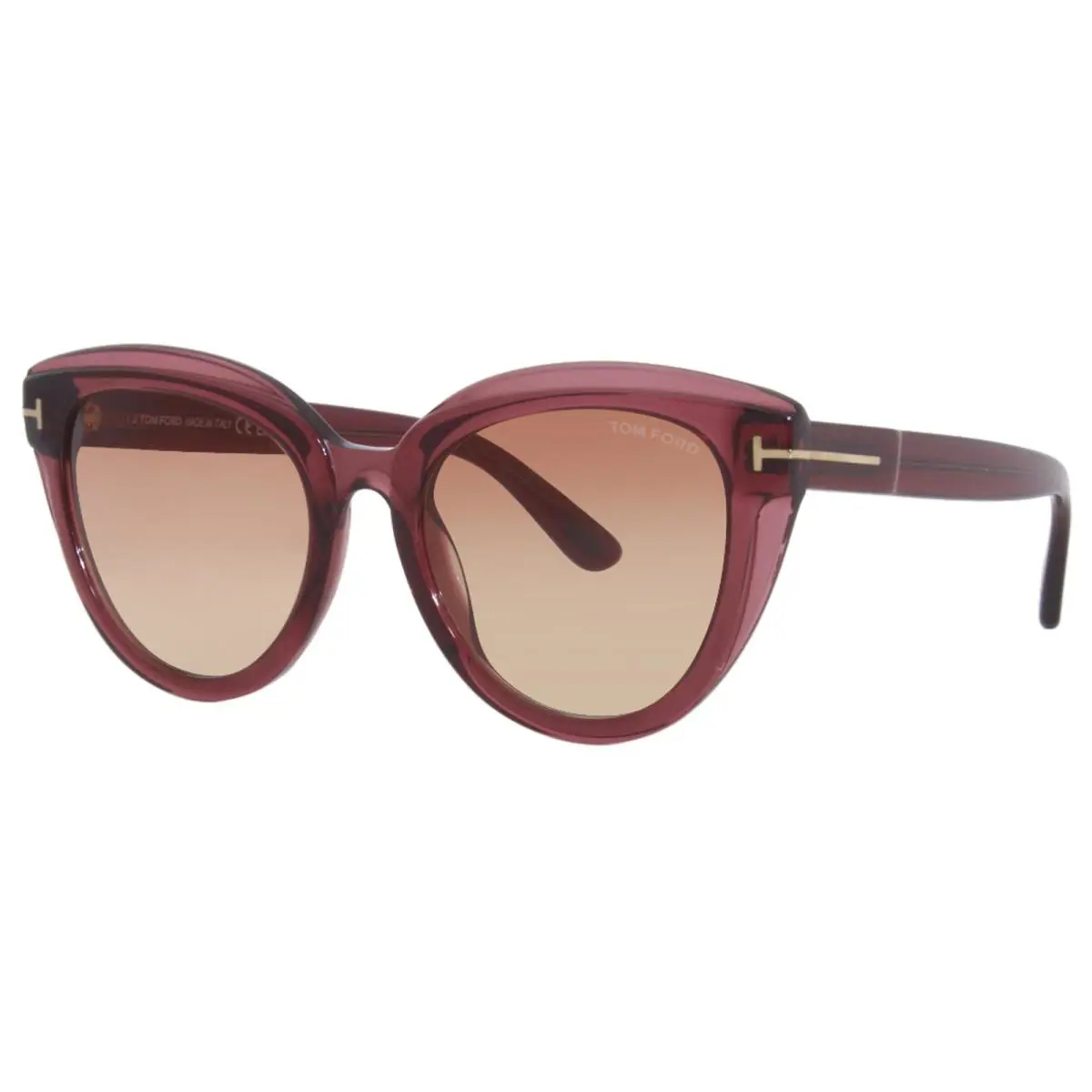 Tom Ford Tori TF938 01B Black Cat Eye Sunglasses 53MM Option To Add RX