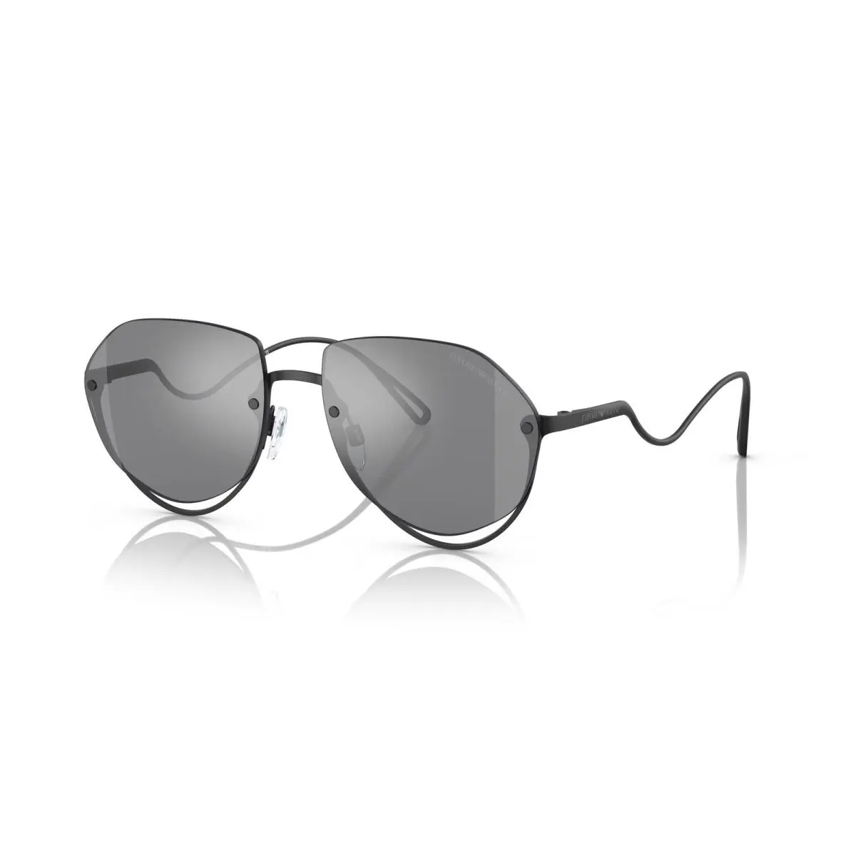 Emporio Armani 0EA2137 30016G Matte Black Round Sunglasses