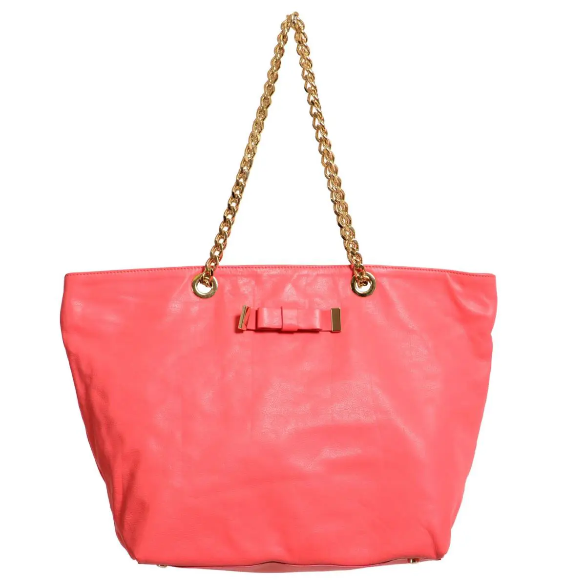 Red Valentino Women`s Pink Leather Handbag Shoulder Bag
