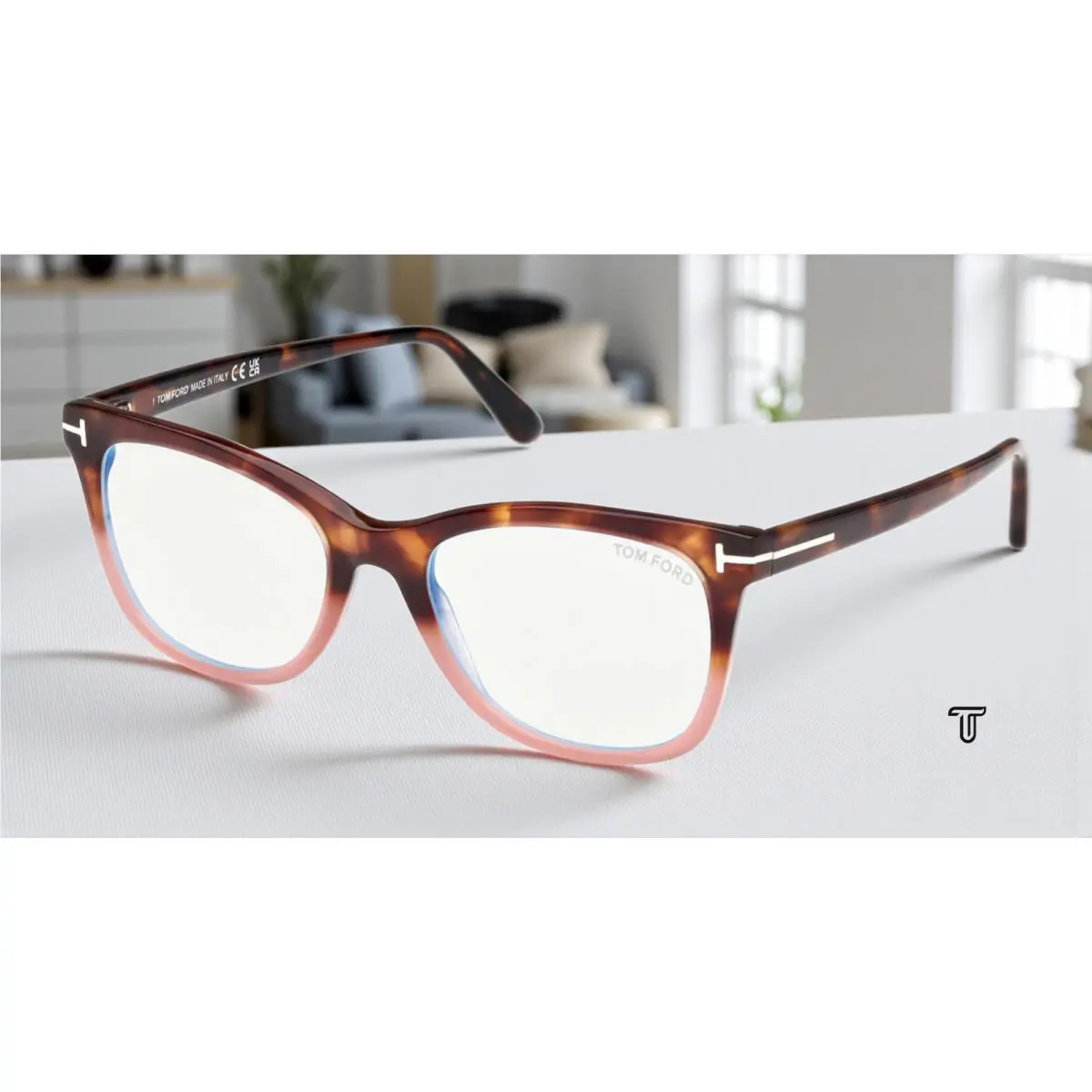 Tom Ford FT5986 B 056 BB Havana Other 52 mm Women`s Eyeglasses