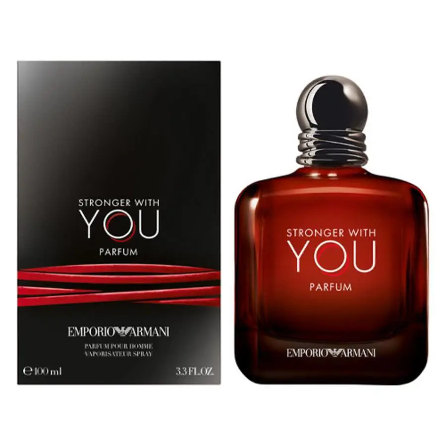 Giorgio Armani Men`s Stronger with You Parfum 3.3 oz Fragrances 3614274219579
