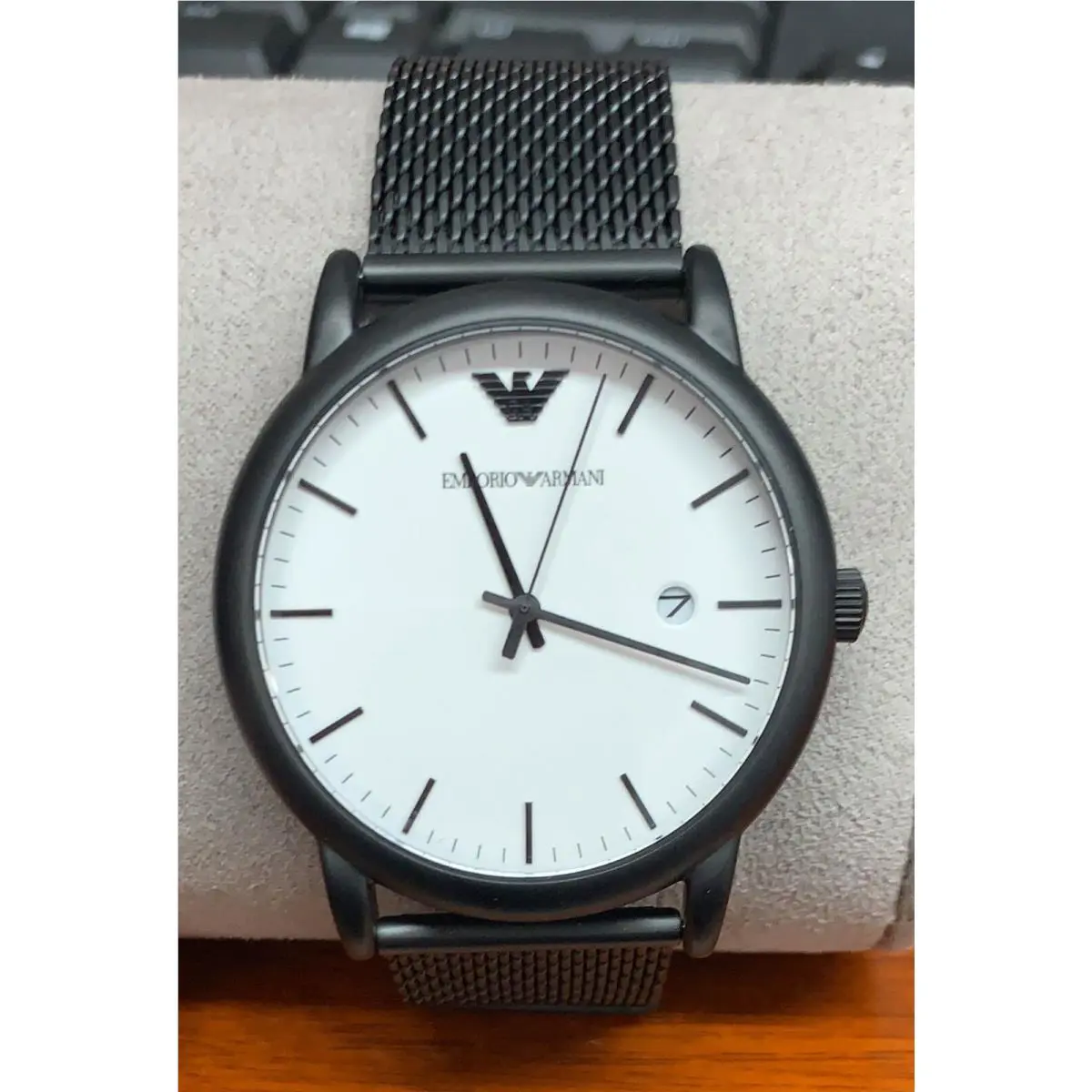 Emporio Armani AR11046 Men`s Japanese-quartz Watch with Stainless-steel Strap