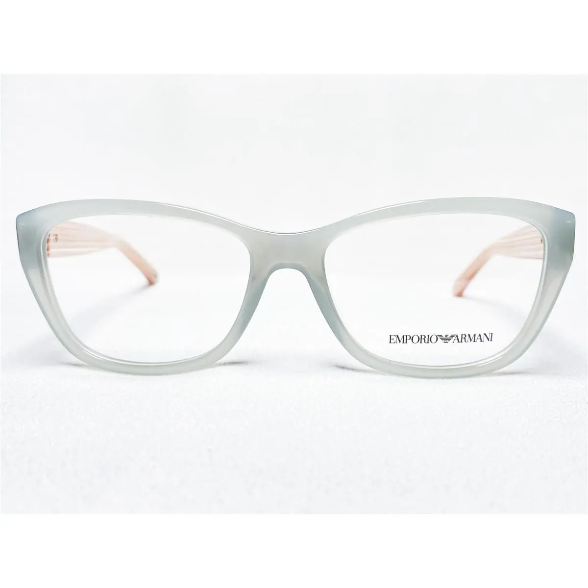 Emporio Armani EA3084 5519 Womens Grey Rectangle Eyeglasses Frames 52/16 140
