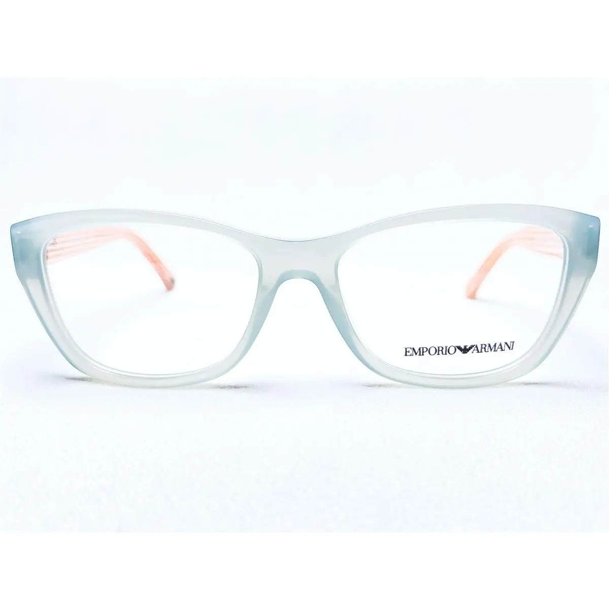 EA3084 5519 Womens Grey Rectangle Eyeglasses Frames 52/16 140 by Emporio Armani
