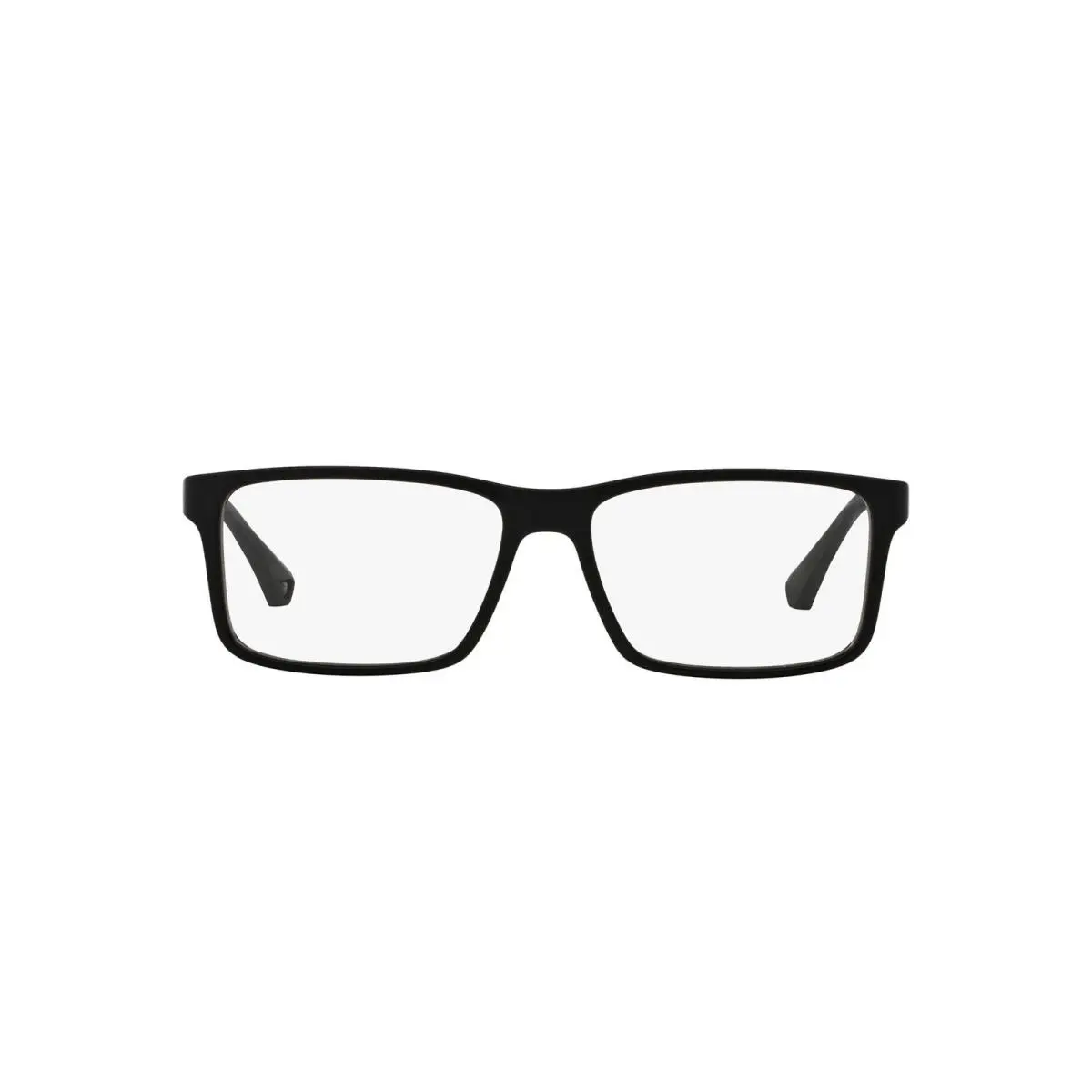 Emporio Armani Rectangle Man Eyeglasses `0EA3038 `5063 54mm `rubber Black