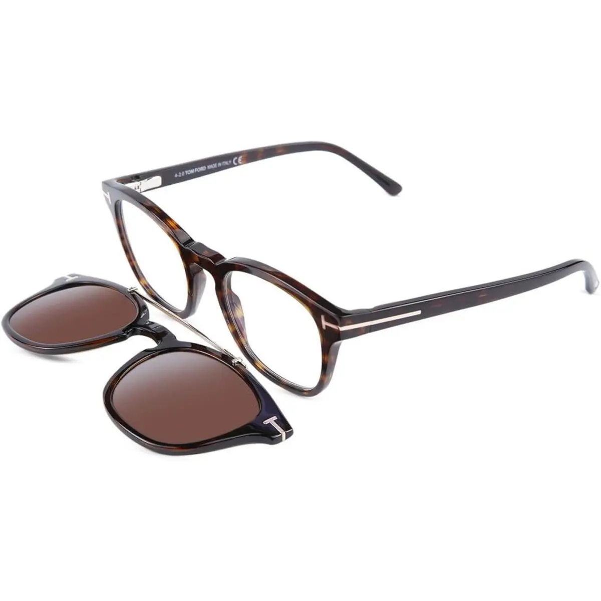 Tom Ford FT5532-B-52E Eyeglasses 49mm - Frame: Brown