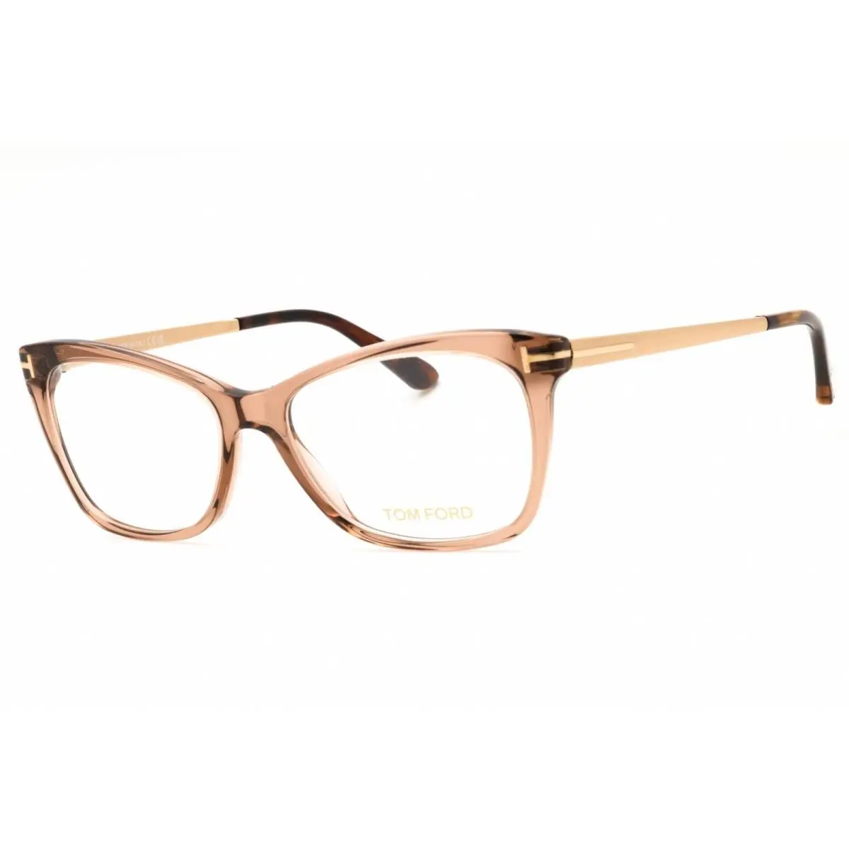 Tom Ford Unisex Eyeglasses Cat Eye Shape Acetate Full Rim Frame FT5353 045