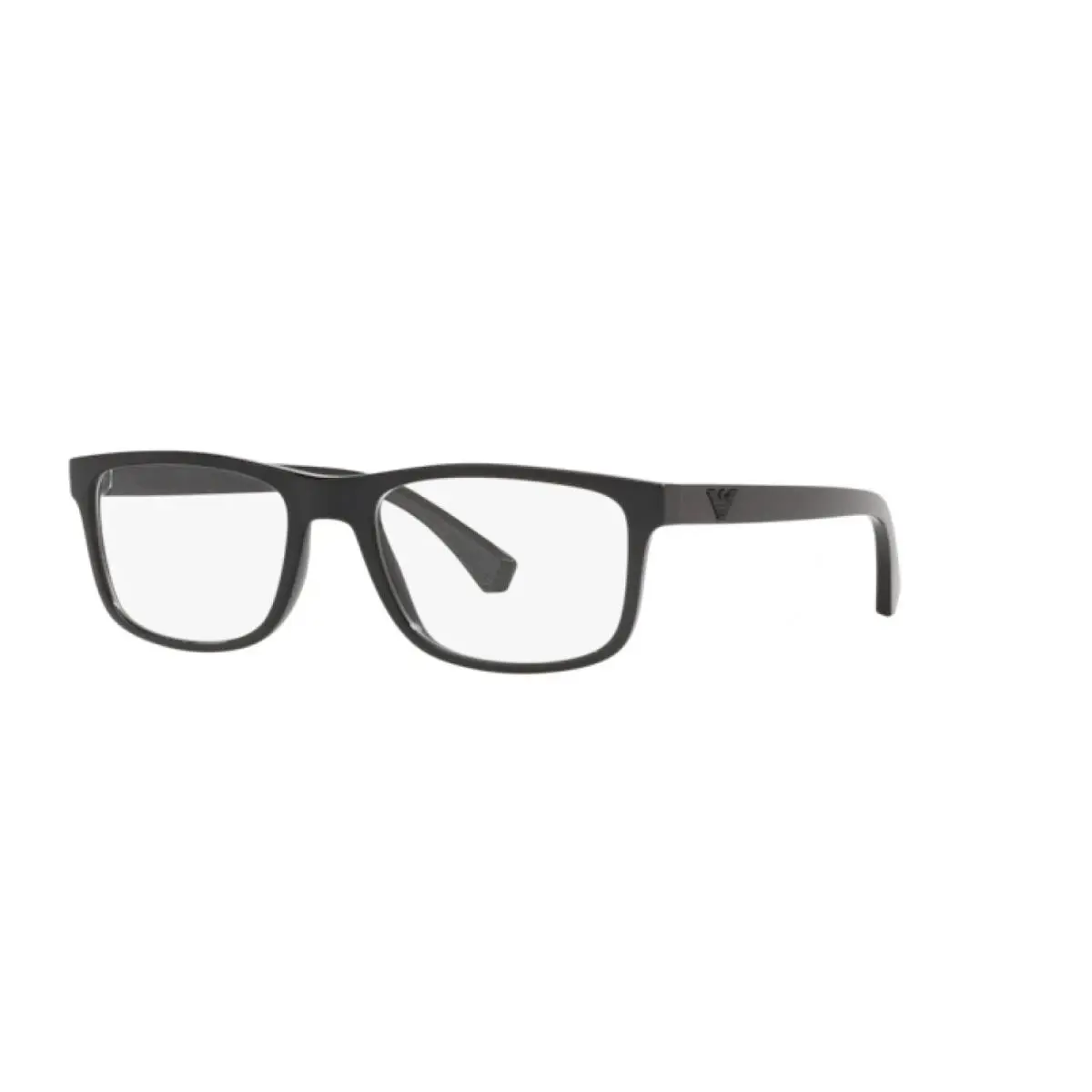 Emporio Armani Mens Eyewear EA3147 9463 Black / Clear Lens 55mm