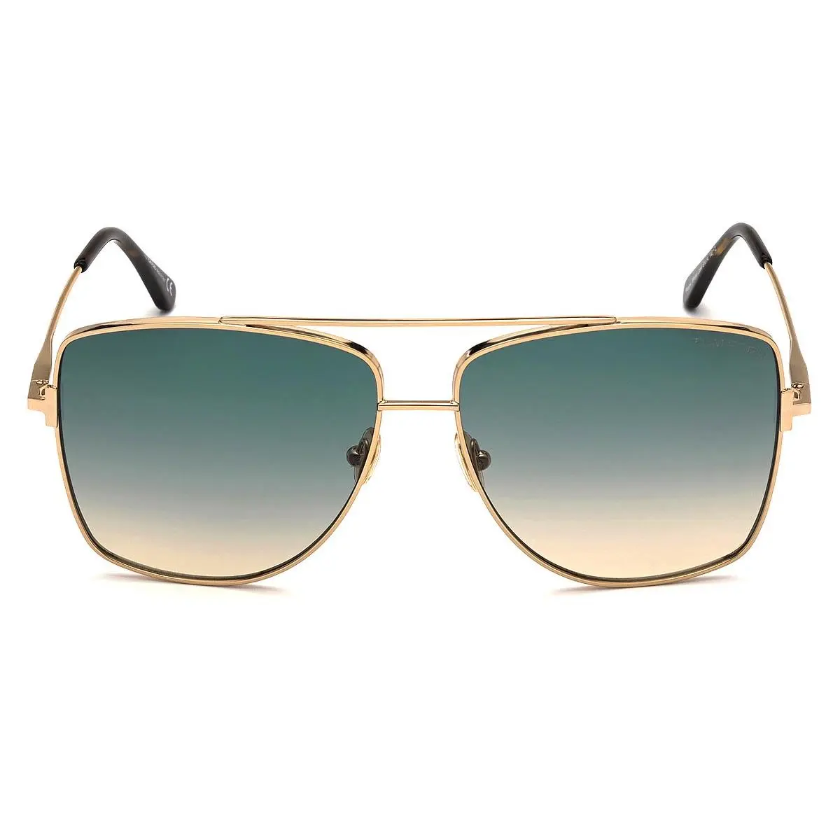 Tom Ford FT0838 Reggie Sunglasses Women Shiny Rose Gold 61mm