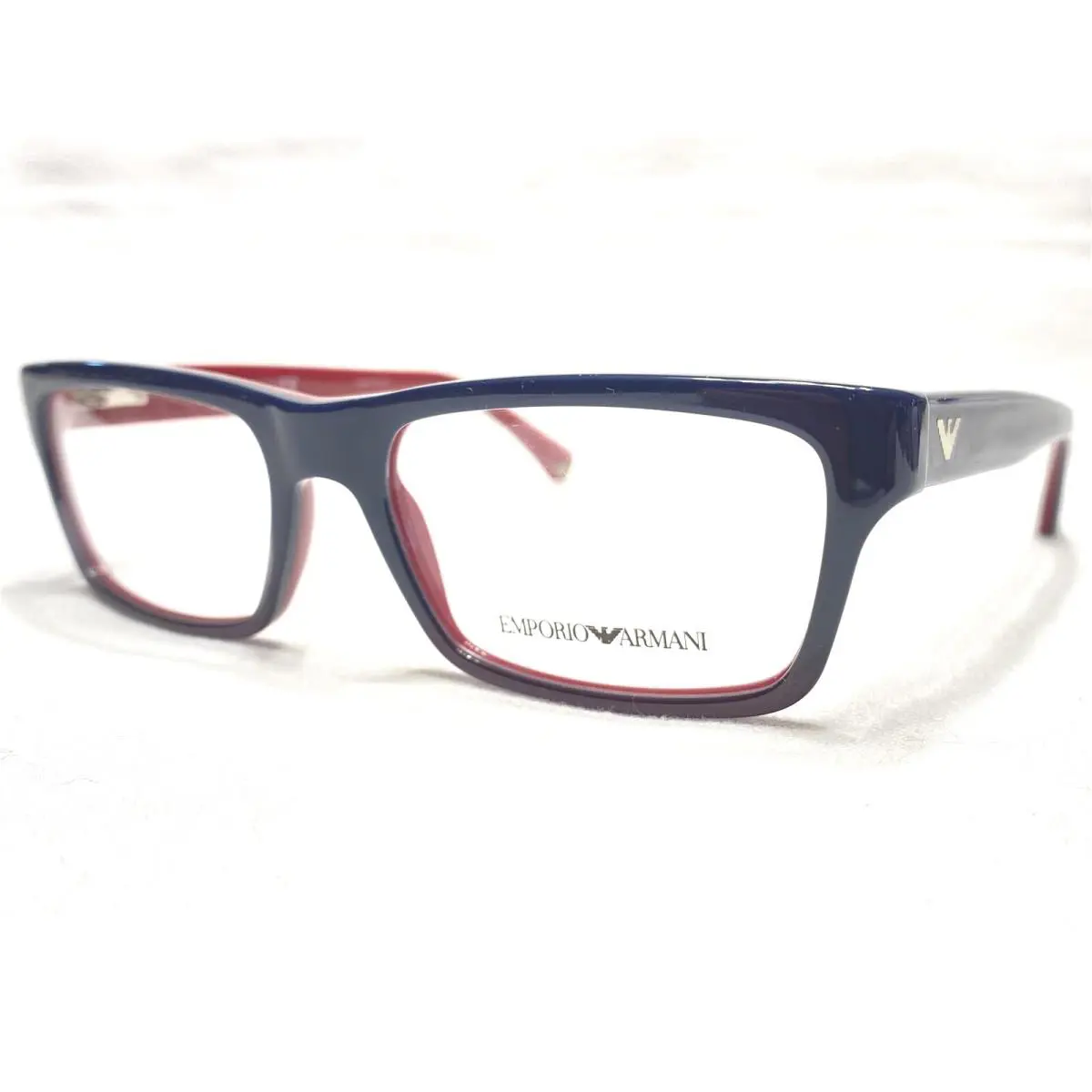 Emporio Armani EA3050 5347 Women`s Blue/red Modern Eyeglasses Frames 53/17